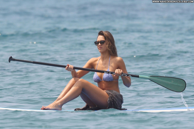 Jessica Alba No Source Posing Hot Celebrity Candids Bikini Babe