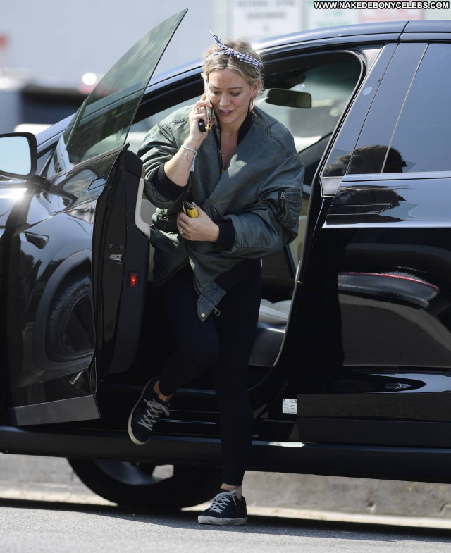 Hilary Duff Los Angeles  Celebrity Posing Hot Babe Paparazzi Beautiful